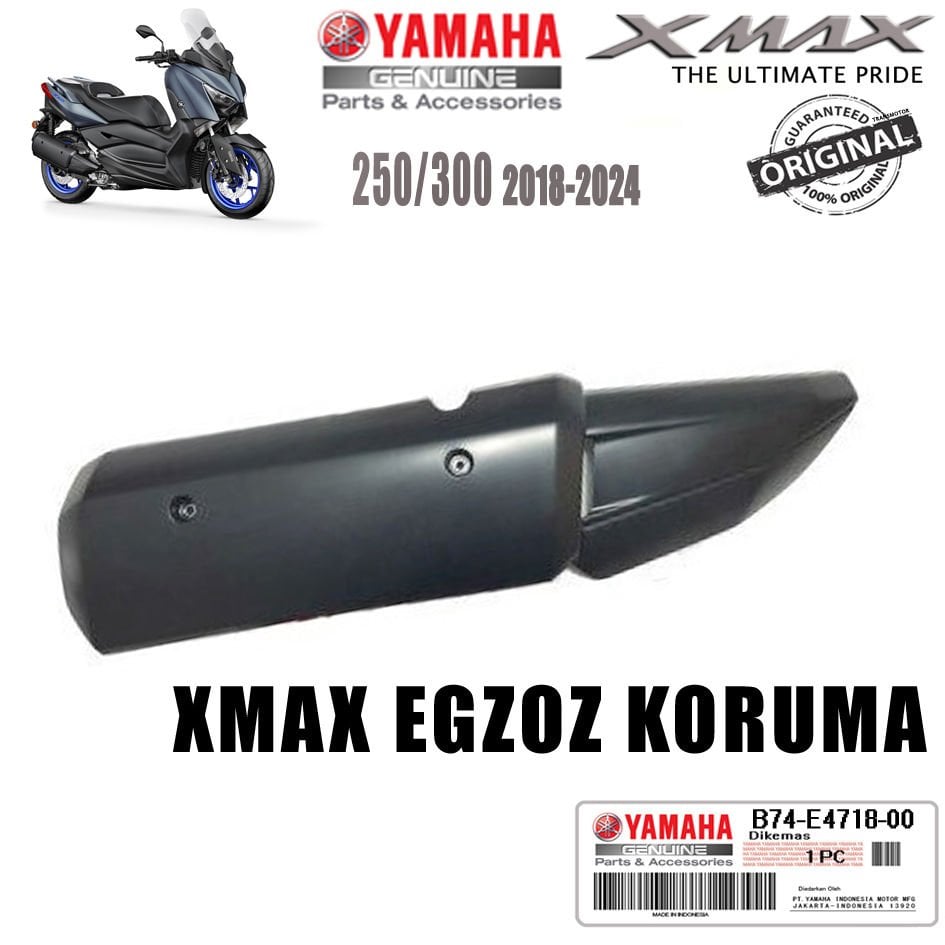 Xmax 250/300 2018-2024 Orijinal Egzoz Koruma Kapağı