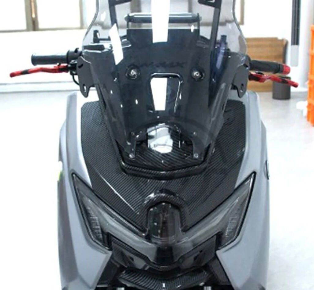 Nmax Techmax 125/155 2025-2026 Far Üst Aksesuar Karbon Kapak Modifiye