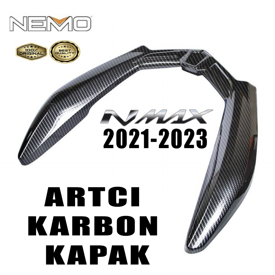 Yamaha Nmax 125/155 2021-2024 Artçı Karbon Kapak