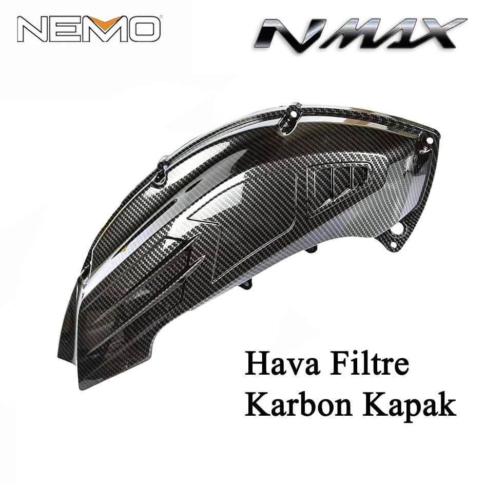 Yamaha Nmax 125/155 2021-2023 Hava Filtre Kapak Karbon